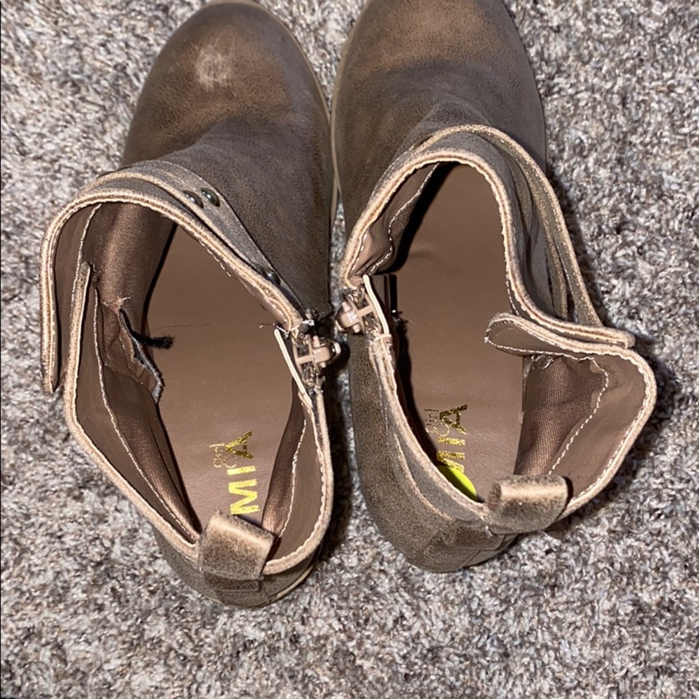 Tan Booties - Picture 4 of 4